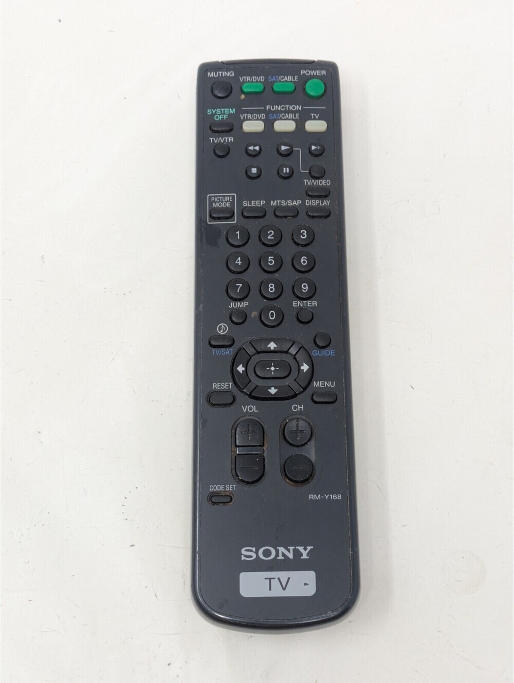 Sony TV RM-Y168 Remote Control - Tested And Working